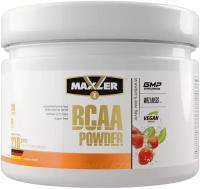 Аминокислоты BCAA (БЦАА), Maxler, BCAA Powder годен до 31.05.24, 210 г, Клубника-Киви