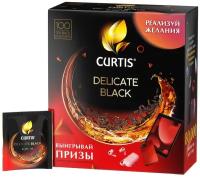 Чай черный Curtis Delicate Black в пакетиках, 100 пак