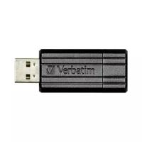 Usb-флешка Verbatim PINSTRIPE USB 3.0 черный