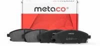 Колодки тормозные передние к-кт Metaco 3000-093