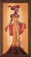 Набор для вышивания African Fashion - I LANARTE (арт.35019) 20 x 40 см LANARTE PN-0008096