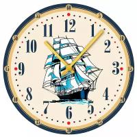 SvS Настенные часы SvS 3001020 Classic Корабль