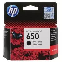 Картридж струйный HP 650 CZ101 чер. для DJ Ink Advantage 2515/3515