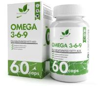 Омега-3 Natural Supp, Omega 3-6-9, 60 капс, 60 капсул