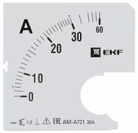 Шкала сменная для A721 30005А-1,5 PROxima, EKF SA7213000 (1 шт.)