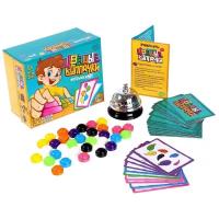 Настольная игра на внимательность, Лас Играс "Цветные колпачки", для детей и малышей от 3 лет, развивающая