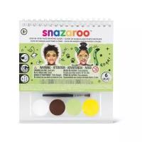 Snazaroo Набор красок для лица «Животные», 4 цвета, буклет