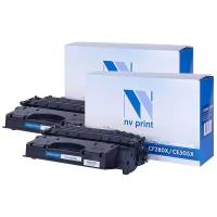 Картридж совместимый NV Print NVP NV-CF280X/CE505X-SET2 для HP LaserJet Pro 400 MFP M425dn/ 400 MFP M425dw/ 400 M401dne/ 400 M401a/ 400 M401d/ 400 M401dn/ 400 M401dw/ P2055/ P2055d/ P2055dn (6900k) (2 шт)