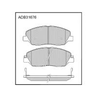 ALLIED NIPPON ADB31676 Колодки тормозные дисковые передние