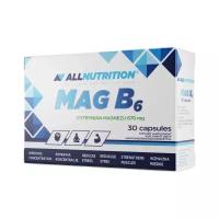 Магний В6, 670 мг, All Nutrition, MAG B6, 30 капсул