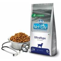 Сухой корм для собак Farmina Vet Life UltraHypo, при аллергии 2 кг