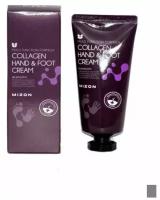 Крем для рук и ног Mizon COLLAGEN HAND & FOOT CREAM с коллагеном 100мл