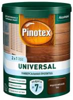 Антисептик Pinotex Universal 2 в 1 декоративный для дерева индонезийский тик 0,9 л