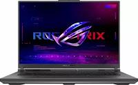 18" Ноутбук ASUS ROG Strix G18 G814JV-N5080, Intel Core i7-13650HX 3.6ГГц 14-ядерный, 32 ГБ DDR5, 2 ТБ SSD, RTX 4060 (8 ГБ), Windows 11 Pro, русская клавиатура