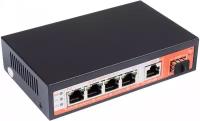 Маршрутизаторы и коммутаторы NetLink Коммутатор NL-SW-AFG-04/01 v2, неуправляемый, 4 порта PoE