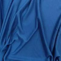 Ткань трикотаж кулирка (синий) 100 вискоза италия 50 cm*166 cm
