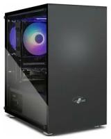 Компьютерный корпус mATX Eurocase M10 без БП 3 ARGB black