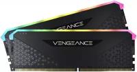 Оперативная память Corsair DDR4 32Gb (2x16Gb) 3200MHz pc-25600 Vengeance RGB RT Black CL16 (CMN32GX4M2Z3200C16)