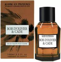 Jeanne en Provence Мужской Bois d'Olivier & Cade Туалетная вода (edt) 100мл