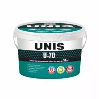 Затирка для плитки эластичная UNIS U-70 2 кг туман С08/ Цементная армированная с защитой от грибка и плесени
