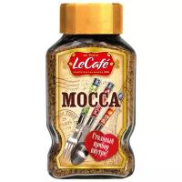 Кофе растворимый Le Cafe MOCCA сублимированный с прибором, стеклянная банка