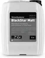 Shine Systems BlackStar Matt - матовый полироль для резины, 5 Л