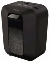 Fellowes Шредер Fellowes PowerShred LX41 черный (секр. P-4)/перекрестный/8лист./17лтр./скрепки/скобы/пл. карты