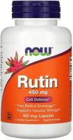 NOW Foods Rutin - Рутин, 450 мг 100 вегетарианских капсул