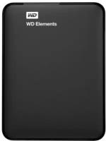 Внешний жесткий диск(HDD) Western Digital Жесткий диск(HDD) WD USB 1Tb Elements Portable 2.5" черный