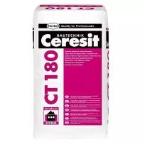Строительная смесь Ceresit CT 180 18 л 25 кг желто-серый мешок