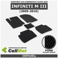 ЭВА ЕВА EVA коврики CellMat в салон Infiniti M III, Инфинити, Infiniti M, 3-е поколение, 2005-2010