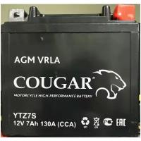 Аккумулятор мотоциклетный Cougar AGM YTZ7S 12V 7Ah