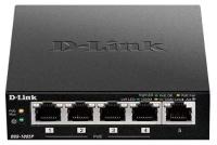 Коммутатор D-Link DGS-1005P/A1A 5G 1PoE 15.4W неуправляемый