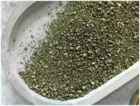 Галтованный натуральный камень Пирит, фракция 1*3 мм, 100 гр
