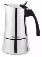 Кофеварка гейзерная "Espresso Moka" нержавеющая сталь (300 мл) Maestro MR-1668-6