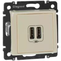 USB розетка Legrand Valena 774170, слоновая кость