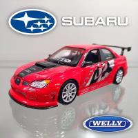 1:24 Welly 29370 Subaru Impreza WRX STI APR Perfomance модель автомобиля Субару