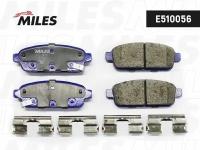 MILES E510056 Колодки тормозные Chevrolet Cruze 09-; Opel Astra J 09-, Mokka 12-, Zafira C 11- задние Miles Cerami