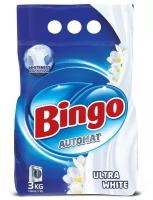 5039814 Стиральный порошок Автомат ULTRA WHITE, 3 кг, Bingo