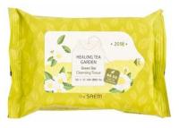 Салфетки для лица очищающие влажные Healing Tea Garden Greentea Cleansing Tissue