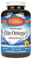 Elite Omega-3 1600 мг 90 капс (Carlson)