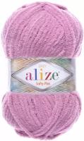 Пряжа Alize Softy plus розовый (295), 100%микрополиэстер, 120м, 100г, 1шт