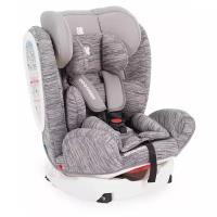 Автокресло 0-1-2-3 (0-36 кг) Kikka Boo 4 Fix DOUBLE ISOFIX Grey (2020)