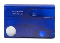 Корпус швейцарской карточки VICTORINOX SwissCard Lite C.7322.T2 полупрозрачный синий