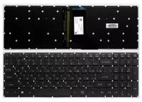 Клавиатура для ноутбука Acer Aspire VX5-591G, VX5-591, VX15, VN7-593 черная, с подсветкой