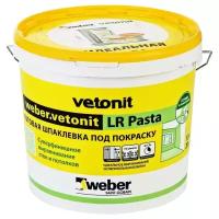 Шпатлевка Weber LR Pasta, белый, 20 кг