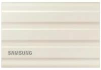 Внешний SSD Samsung 1.8 T7 Shield 1TB Beige External SSD MU-PE1T0K/WW MU-PE1T0K/WW USB 3.2 Gen2 Type-C, 1050/1000