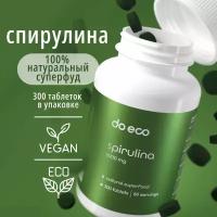 do eco Спирулина 3000 мг в таблетках, 300 шт в упаковке