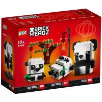 Сувенирный набор LEGO BrickHeadz 40466 Сувенирный набор Панды на китайский Новый год