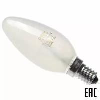 Лампа накаливания "свеча" матовая 40Вт 10870 CLAS B FR 40W 230V Е14 415Лм OSRAM (7 шт. в комплекте)